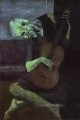 El viejo guitarrista 1903 Pablo Picasso
